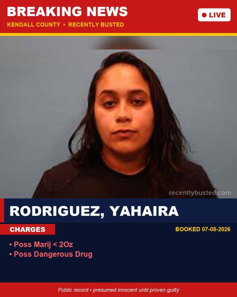 Booking photo of Rodriguez, Yahaira