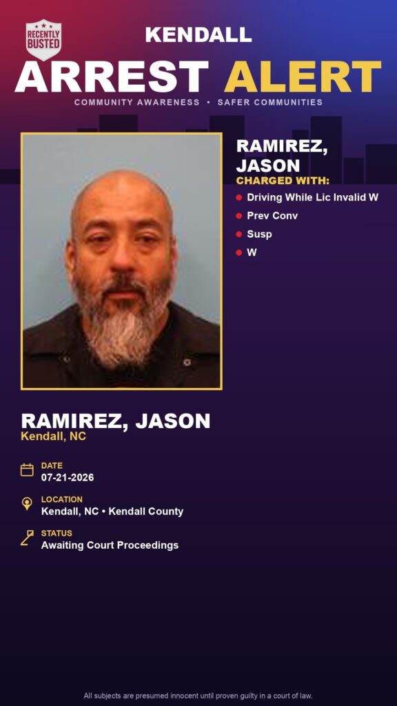 Booking photo of Ramirez, Jason