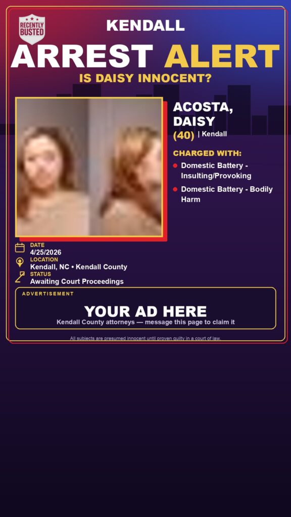 Booking photo of ACOSTA, DAISY