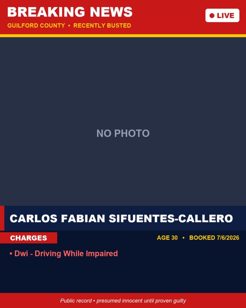 Booking photo of CARLOS FABIAN SIFUENTES-CALLERO