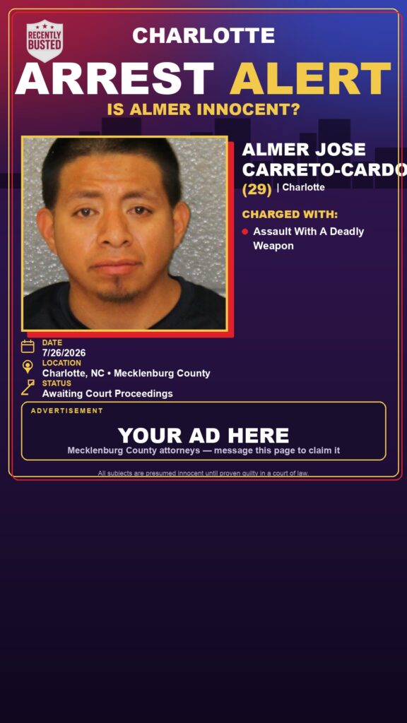 Booking photo of ALMER JOSE CARRETO-CARDONA