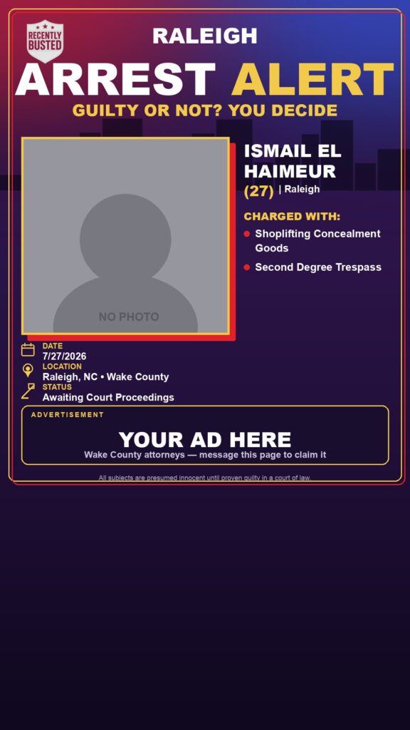Booking photo of ISMAIL EL HAIMEUR