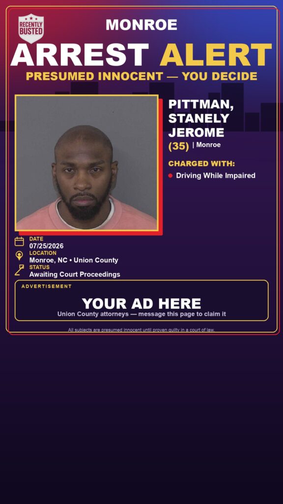 Booking photo of PITTMAN, STANELY JEROME
