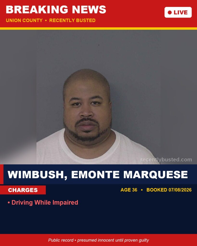 Booking photo of WIMBUSH, EMONTE MARQUESE