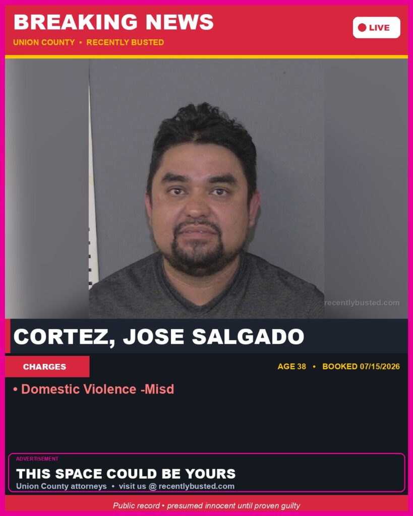Booking photo of CORTEZ, JOSE SALGADO