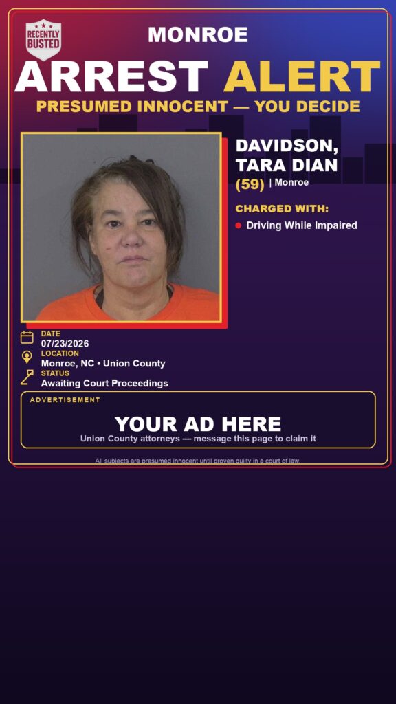Booking photo of DAVIDSON, TARA DIAN