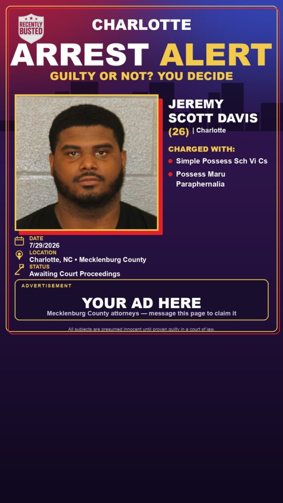 Booking photo of JEREMY SCOTT DAVIS