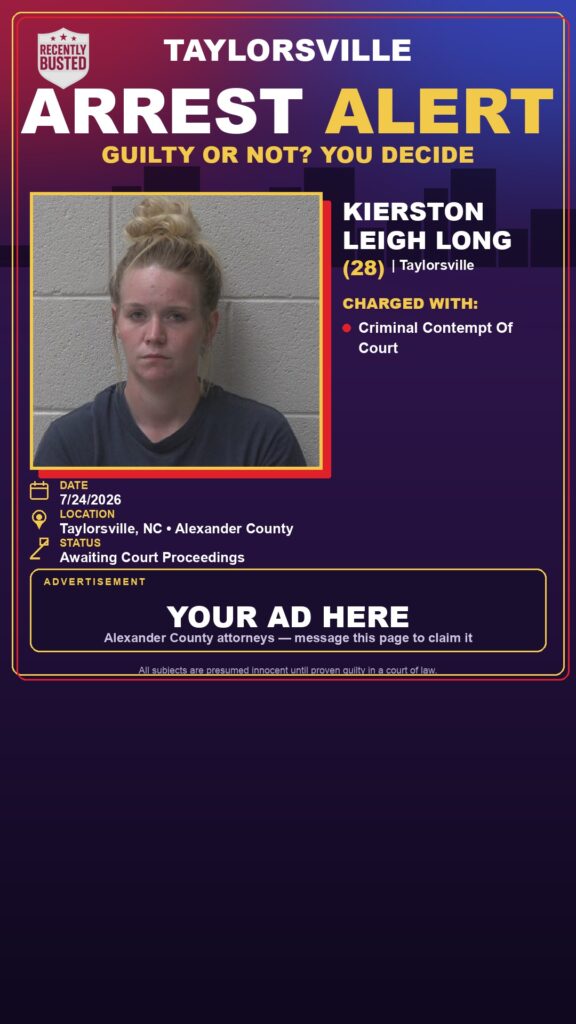 Booking photo of KIERSTON LEIGH LONG