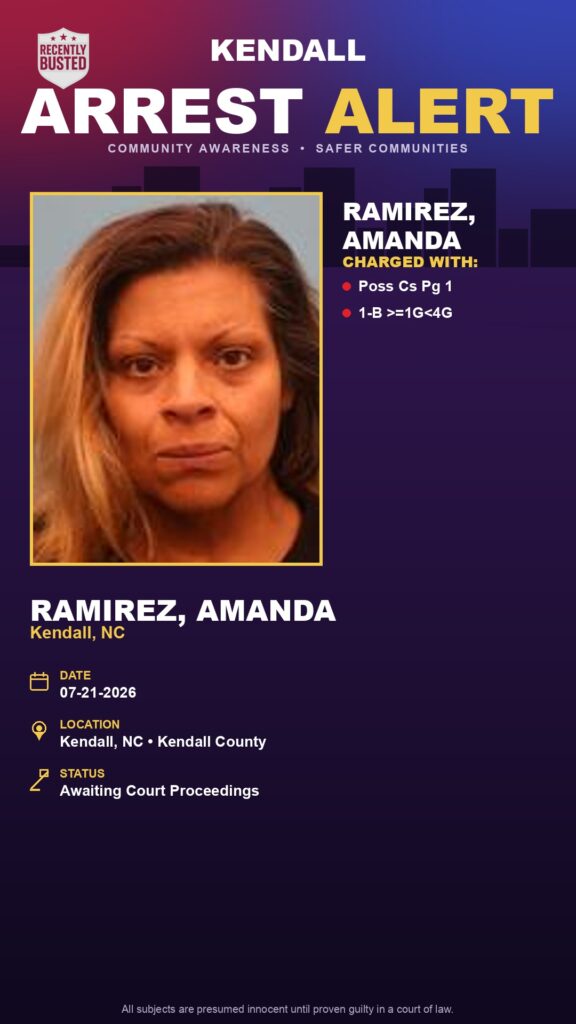 Booking photo of Ramirez, Amanda