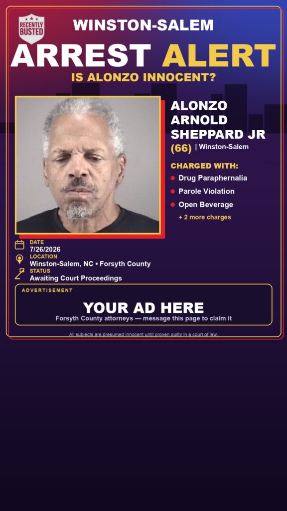 Booking photo of ALONZO ARNOLD SHEPPARD JR