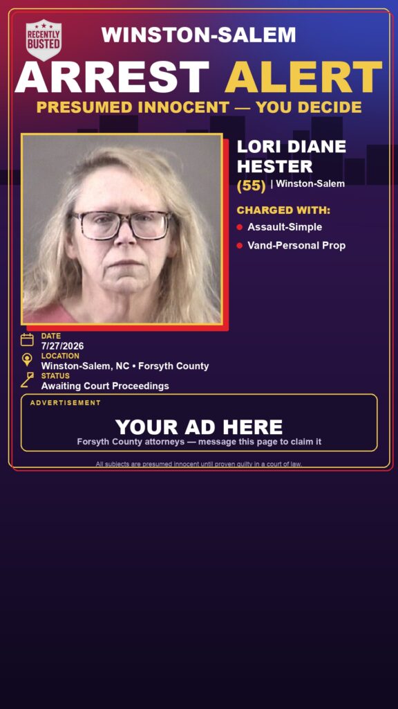 Booking photo of LORI DIANE HESTER