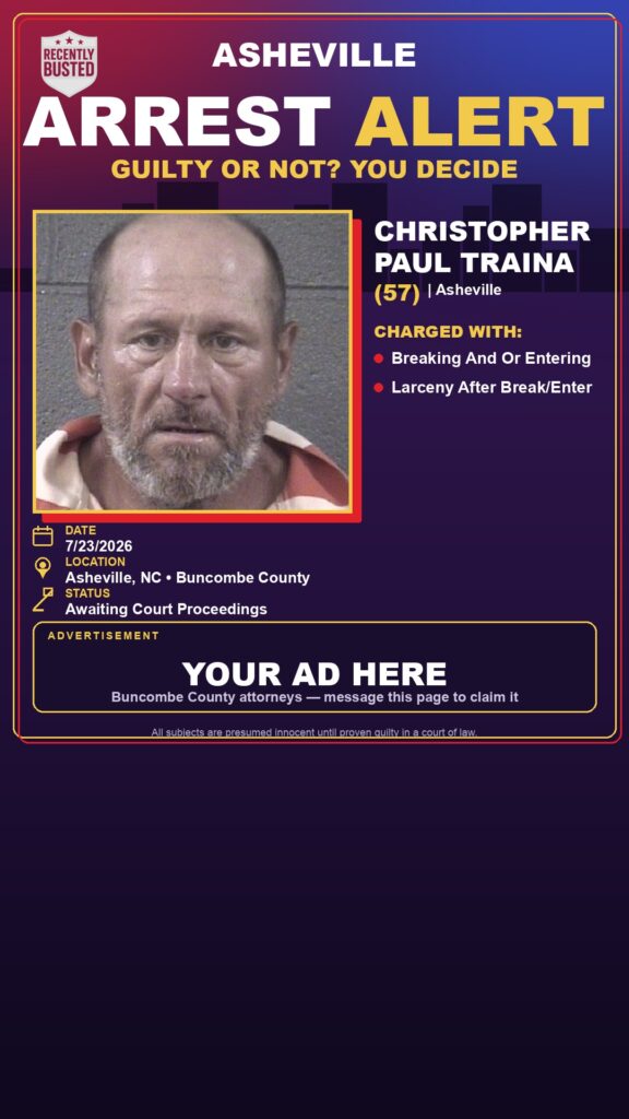 Booking photo of CHRISTOPHER PAUL TRAINA