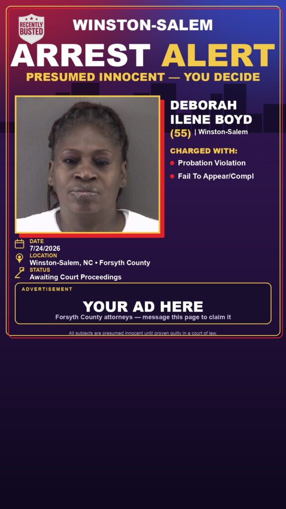 Booking photo of DEBORAH ILENE BOYD