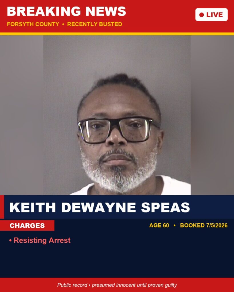 Booking photo of KEITH DEWAYNE SPEAS