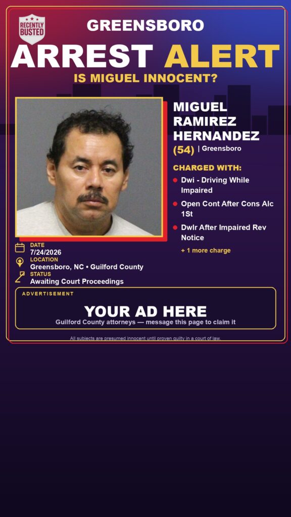 Booking photo of MIGUEL RAMIREZ HERNANDEZ