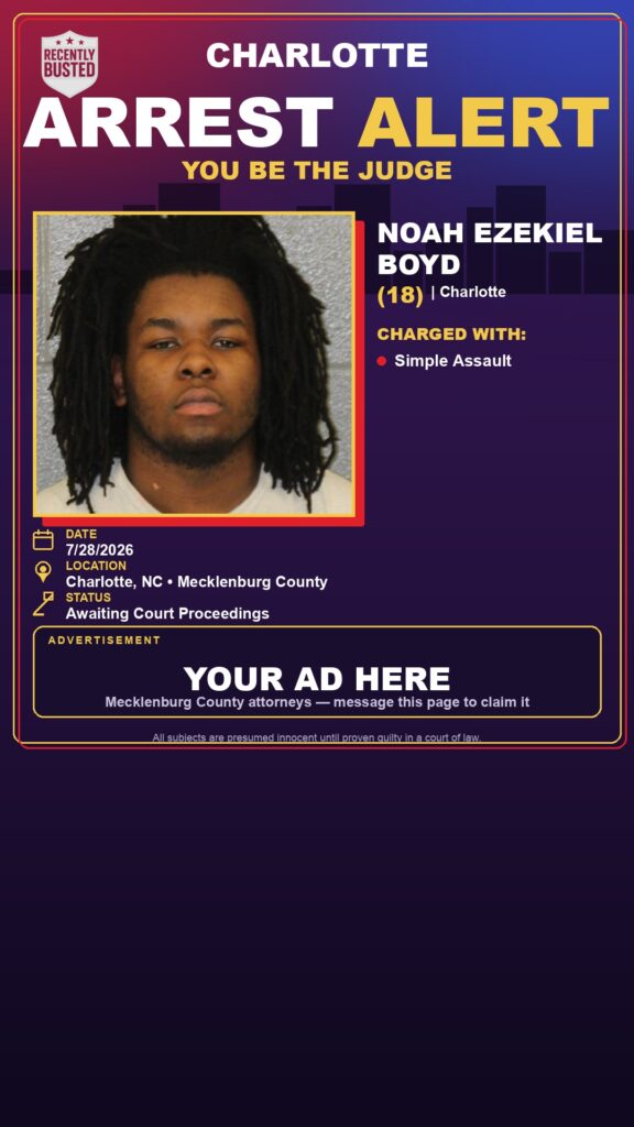 Booking photo of NOAH EZEKIEL BOYD