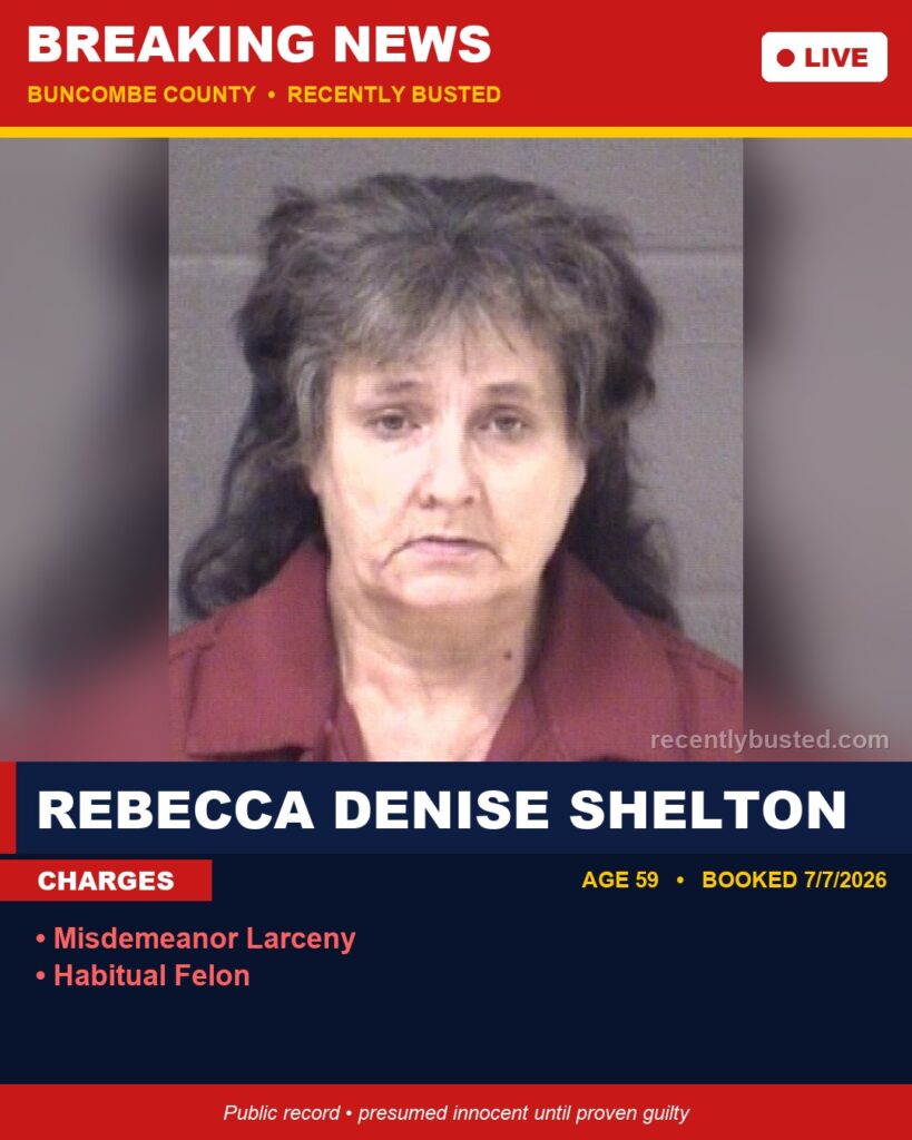 Booking photo of REBECCA DENISE SHELTON