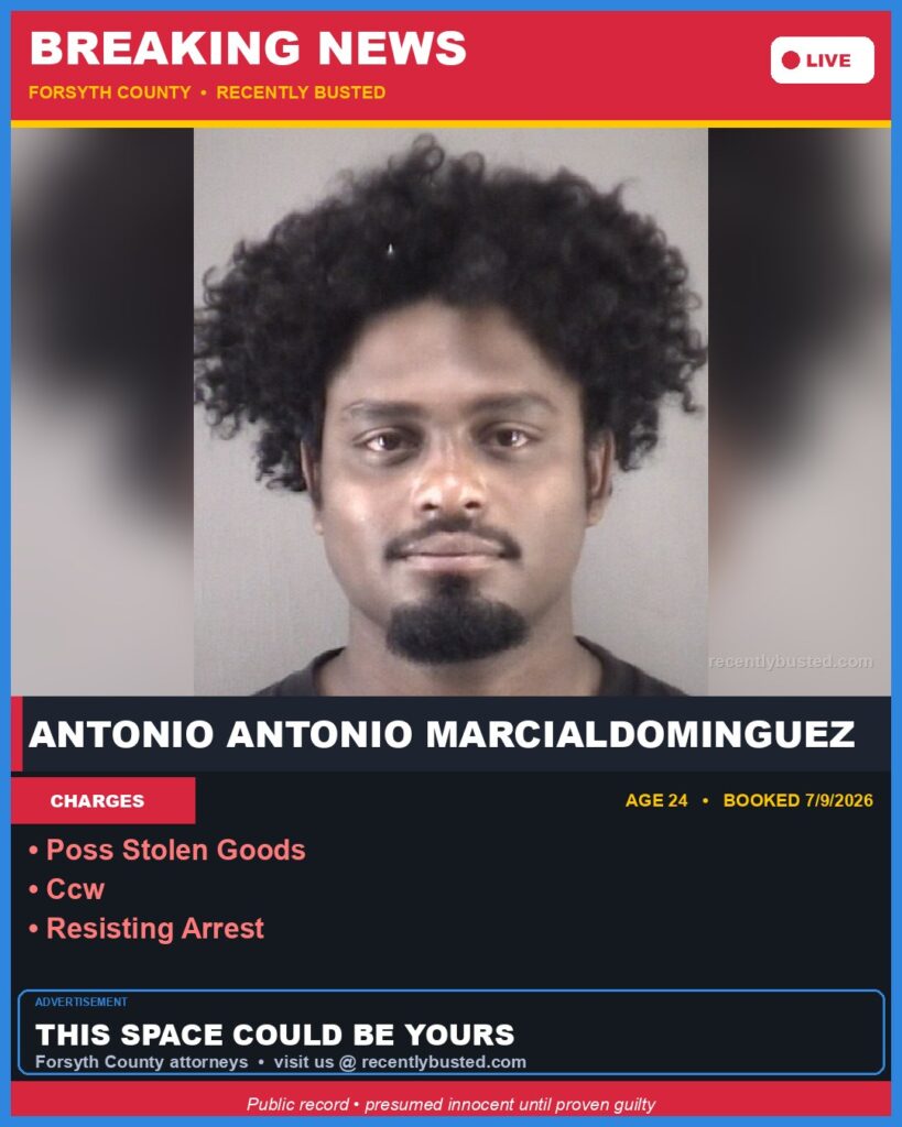 Booking photo of ANTONIO ANTONIO MARCIALDOMINGUEZ