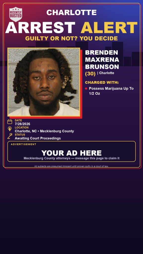 Booking photo of BRENDEN MAXRENA BRUNSON