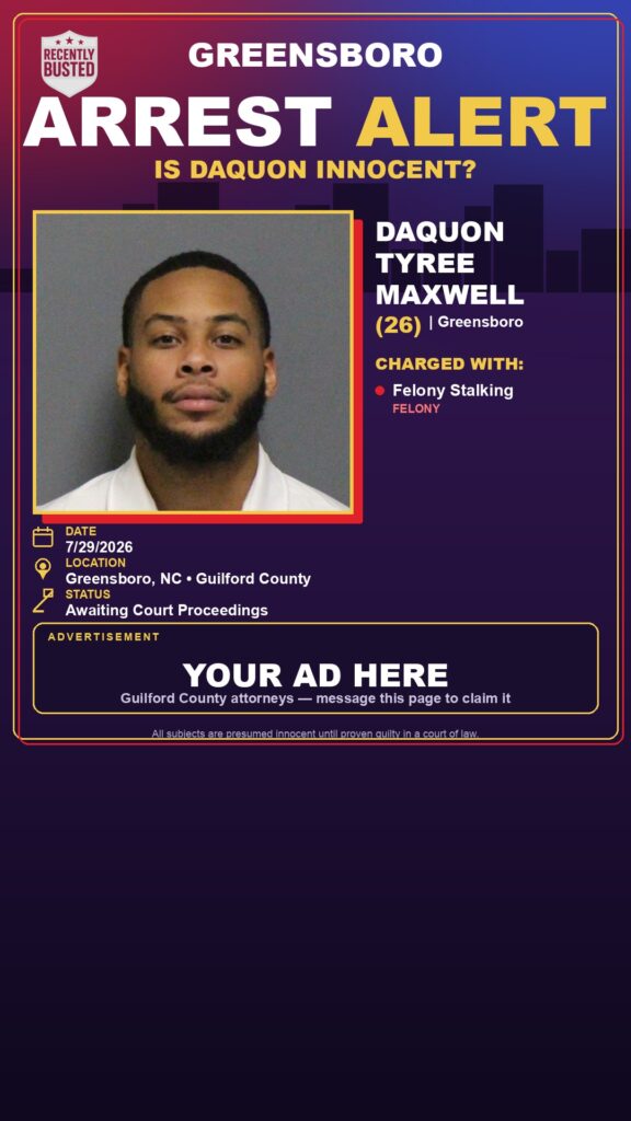 Arrest report - DAQUON TYREE MAXWELL