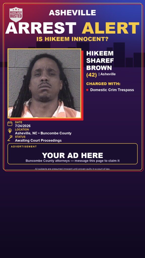 Booking photo of HIKEEM SHAREF BROWN