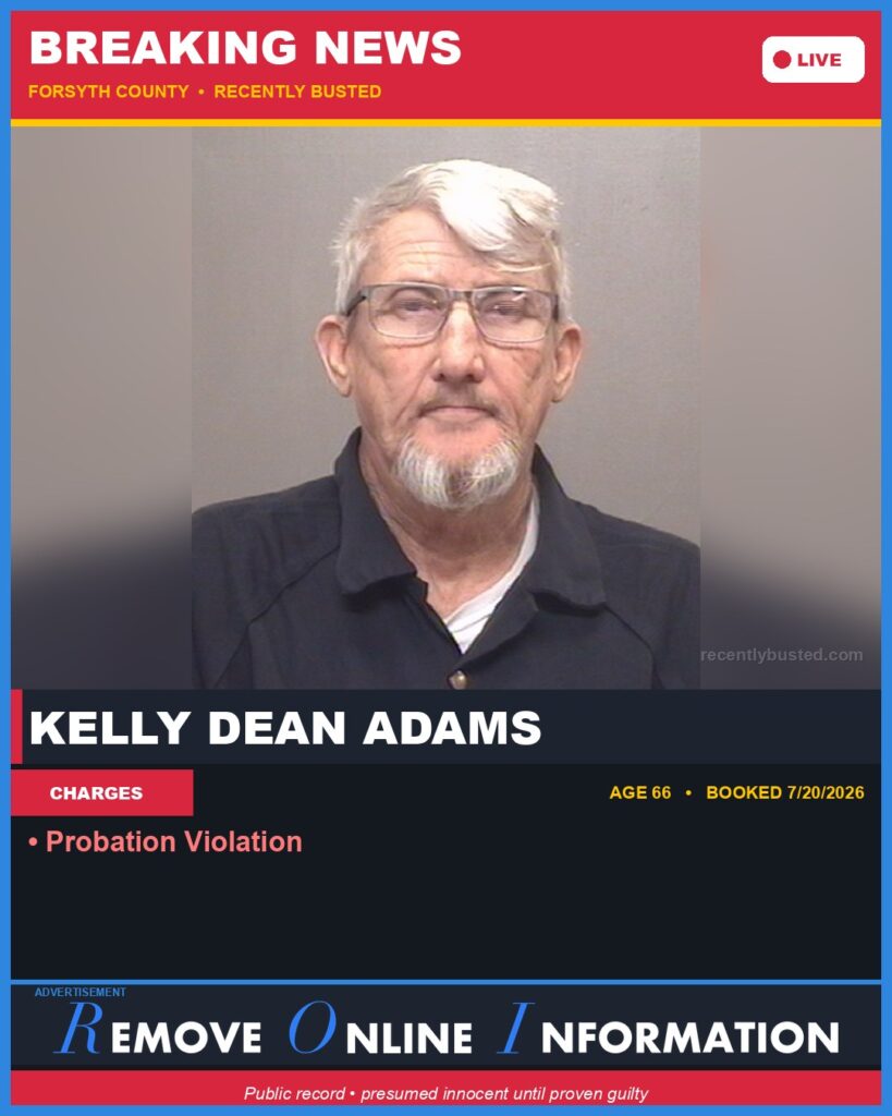 Booking photo of KELLY DEAN ADAMS