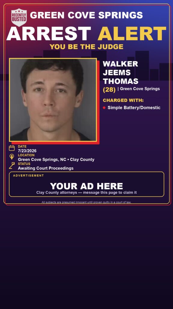 Booking photo of WALKER JEEMS THOMAS