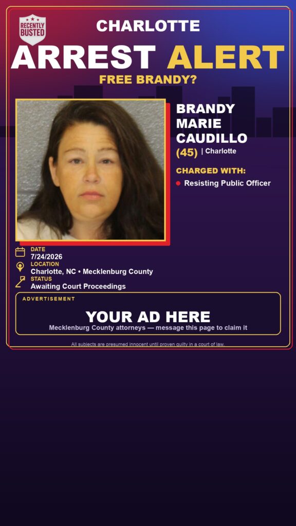 Booking photo of BRANDY MARIE CAUDILLO