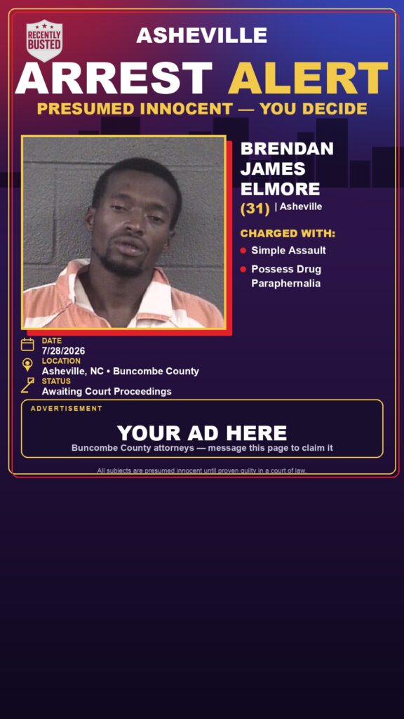 Arrest report - BRENDAN JAMES ELMORE