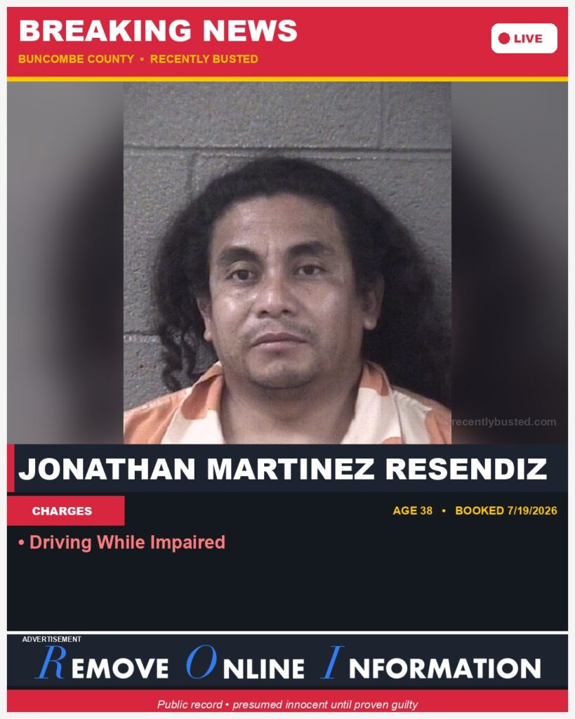 Booking photo of JONATHAN MARTINEZ RESENDIZ