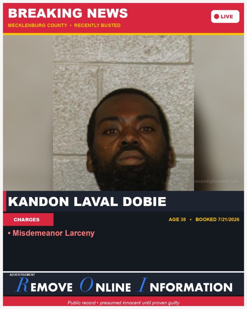 Booking photo of KANDON LAVAL DOBIE