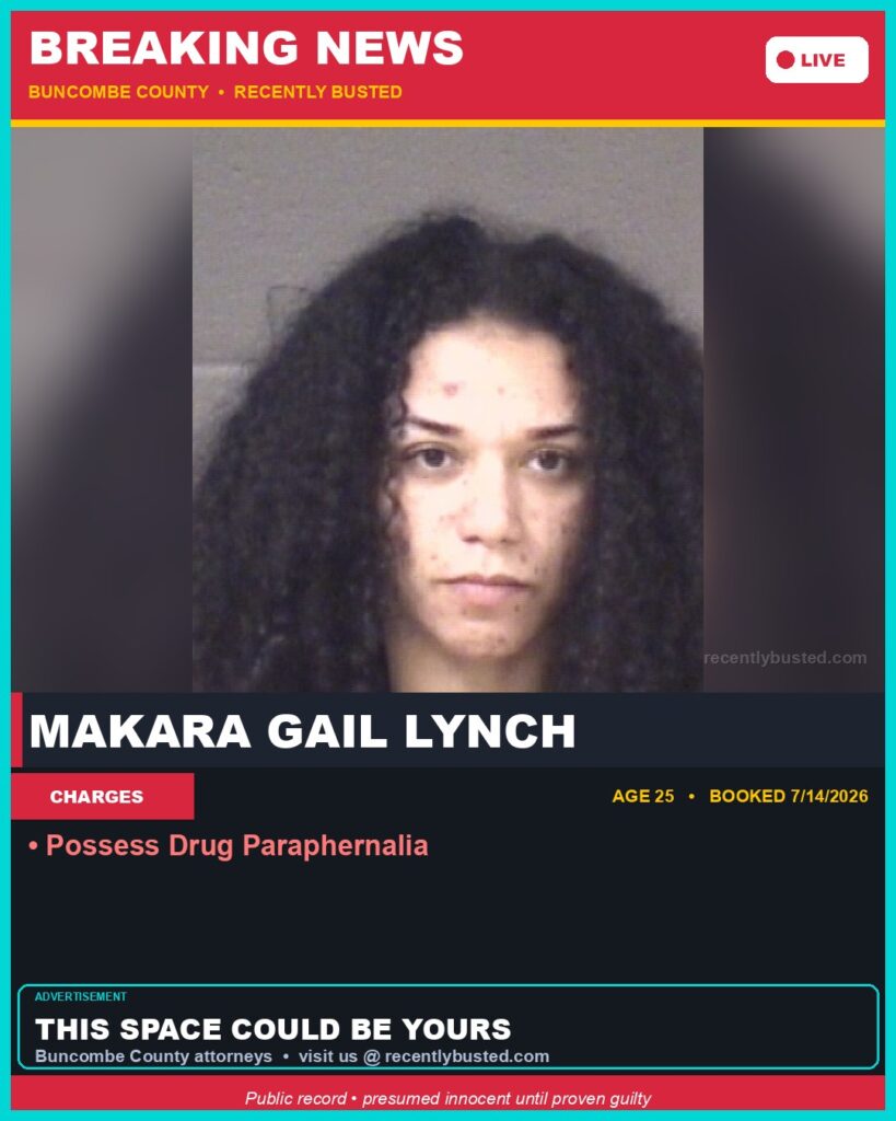 Booking photo of MAKARA GAIL LYNCH