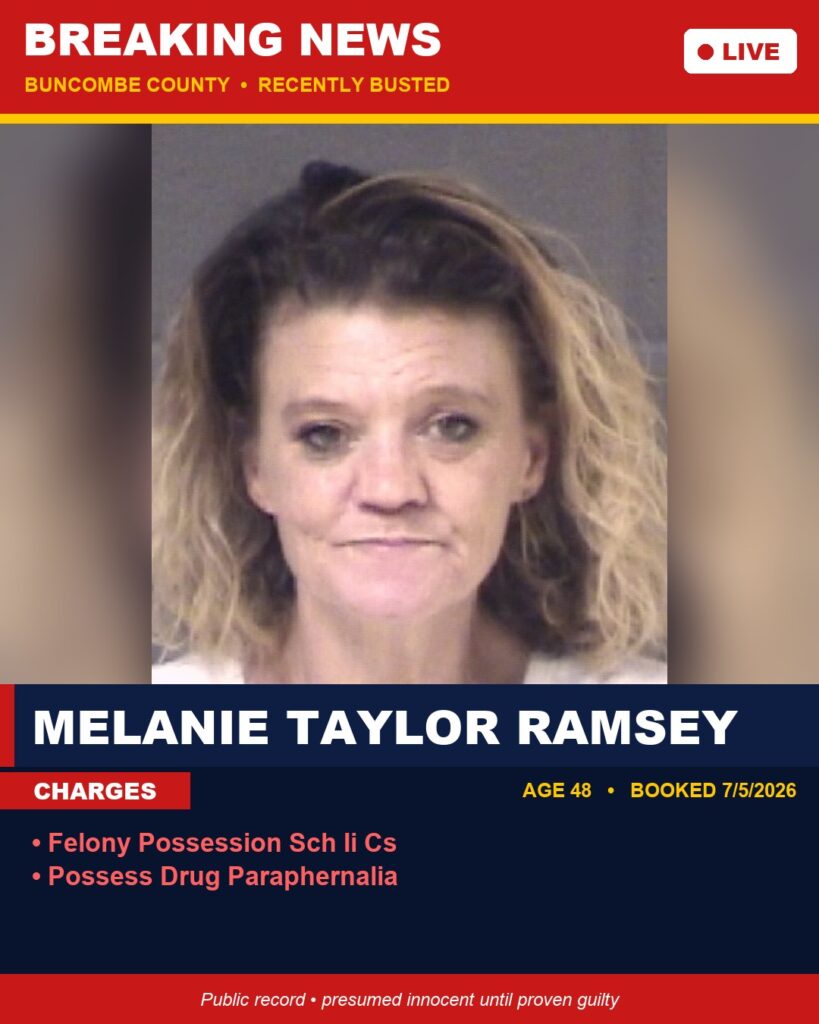 Booking photo of MELANIE TAYLOR RAMSEY