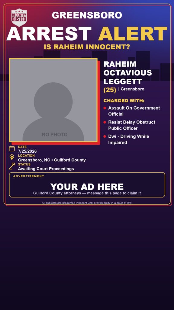 Booking photo of RAHEIM OCTAVIOUS LEGGETT