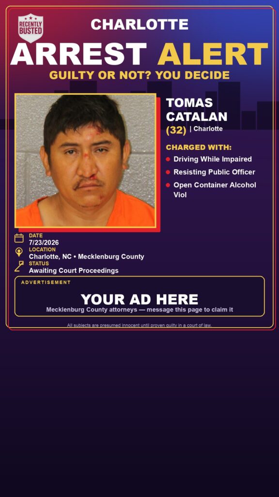 Booking photo of TOMAS CATALAN