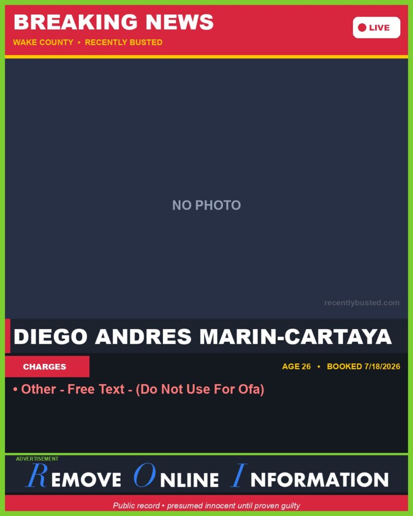 Booking photo of DIEGO ANDRES MARIN-CARTAYA