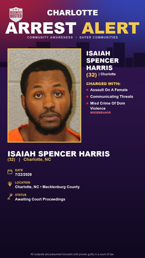 Booking photo of ISAIAH SPENCER HARRIS