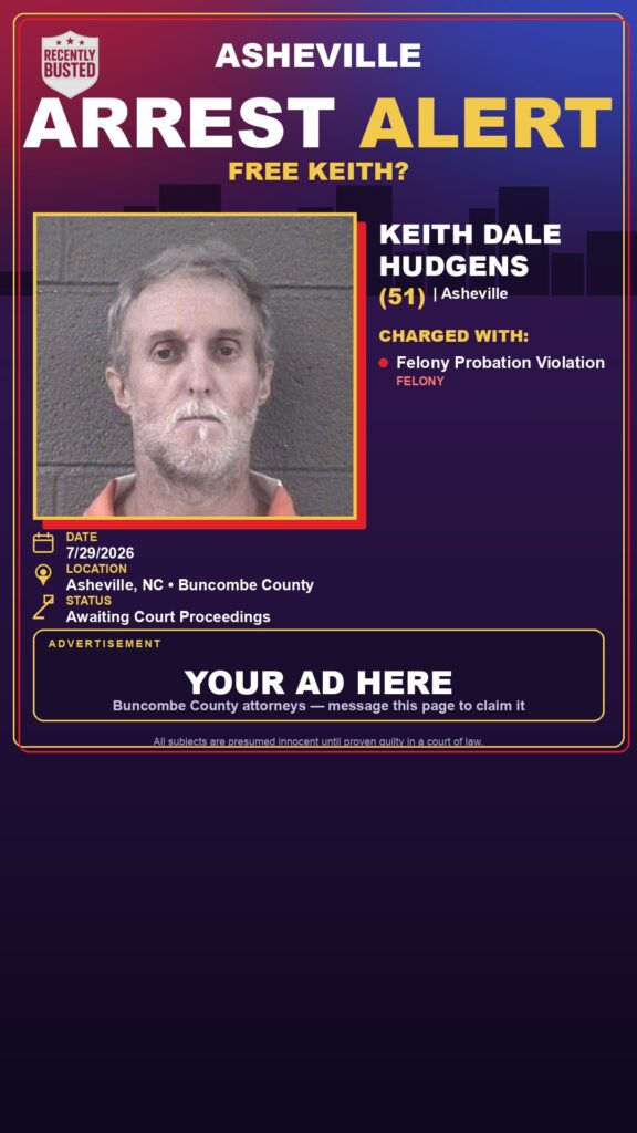 Arrest report - KEITH DALE HUDGENS