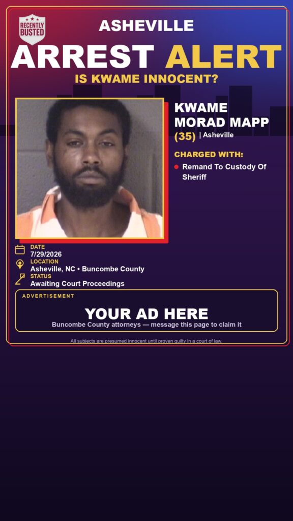 Arrest report - KWAME MORAD MAPP