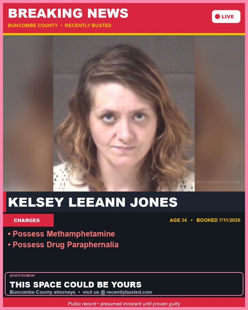 Booking photo of KELSEY LEEANN JONES