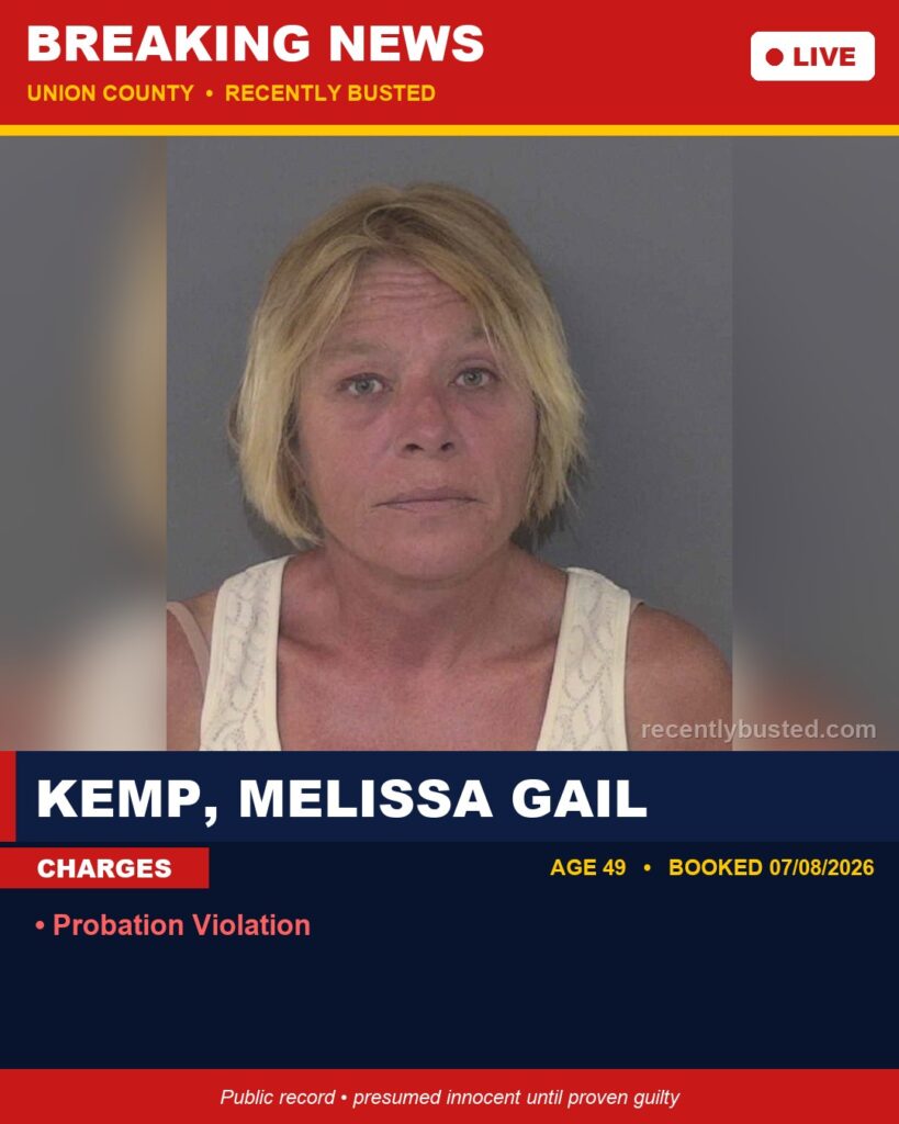 Booking photo of KEMP, MELISSA GAIL
