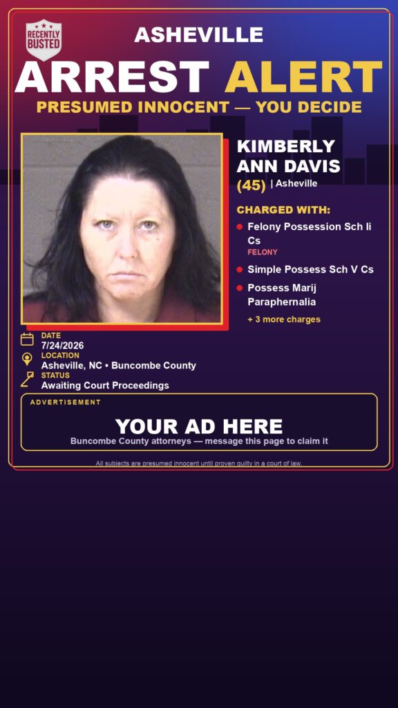 Booking photo of KIMBERLY ANN DAVIS
