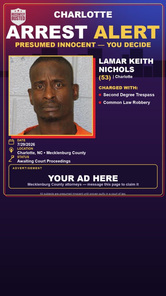 Booking photo of LAMAR KEITH NICHOLS