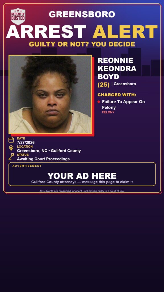Booking photo of REONNIE KEONDRA BOYD