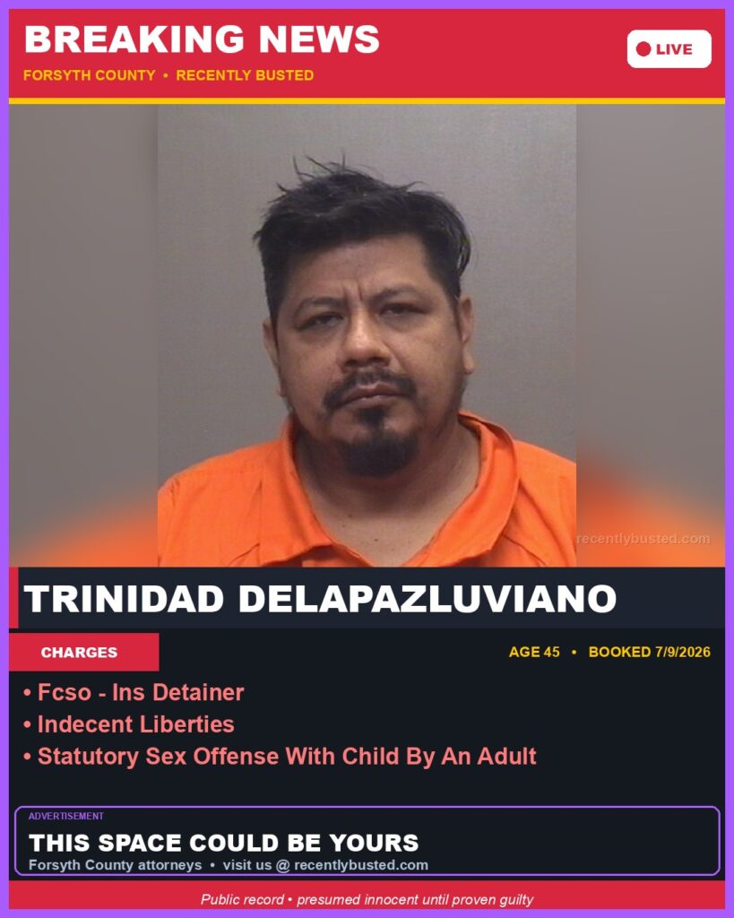 Booking photo of TRINIDAD DELAPAZLUVIANO
