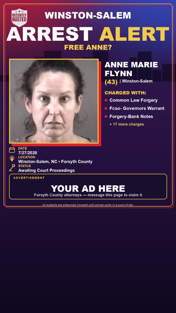 Booking photo of ANNE MARIE FLYNN