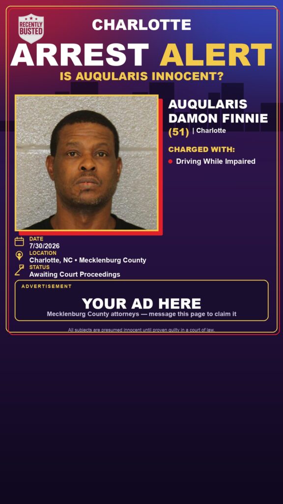 Arrest report - AUQULARIS DAMON FINNIE