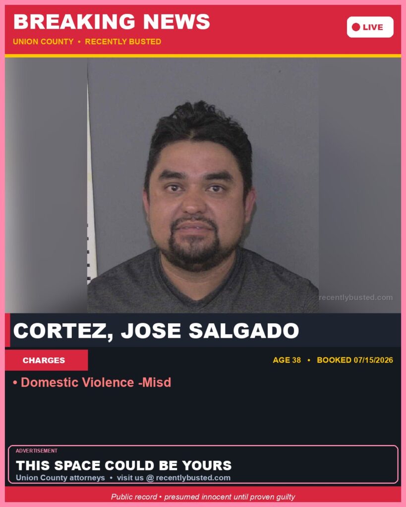 Booking photo of CORTEZ, JOSE SALGADO