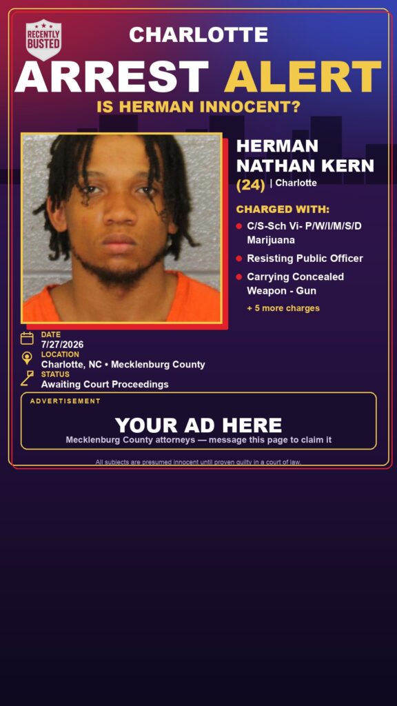Booking photo of HERMAN NATHAN KERN