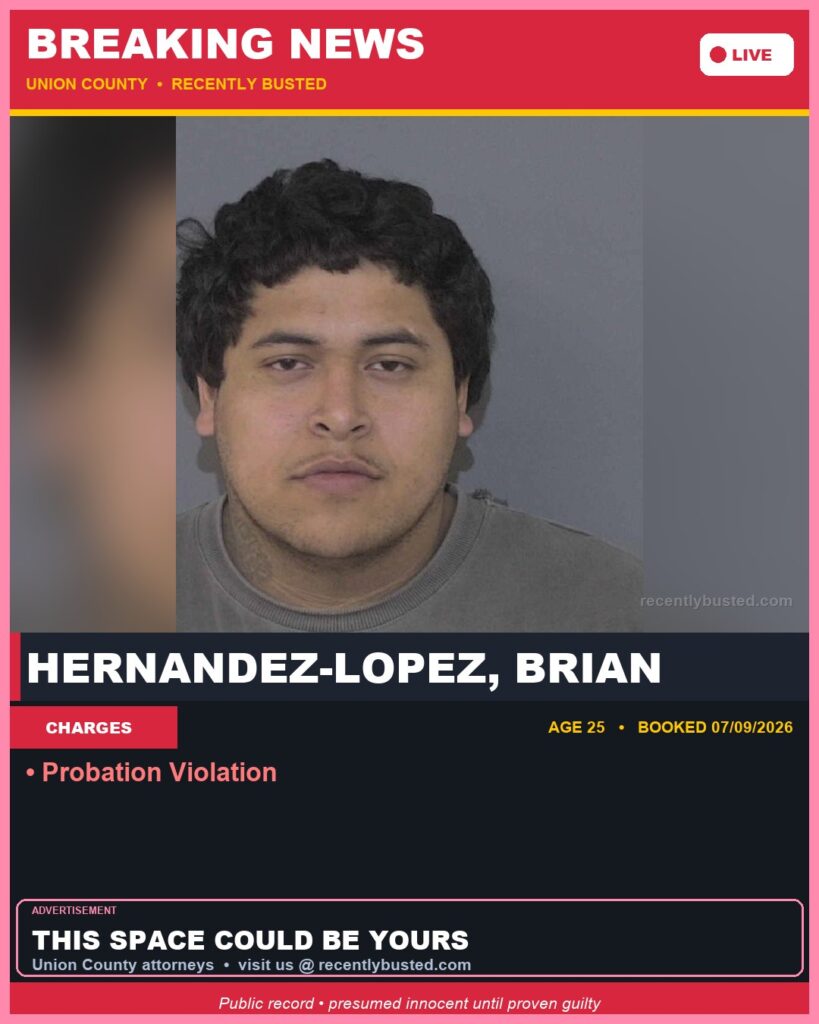 Booking photo of HERNANDEZ-LOPEZ, BRIAN